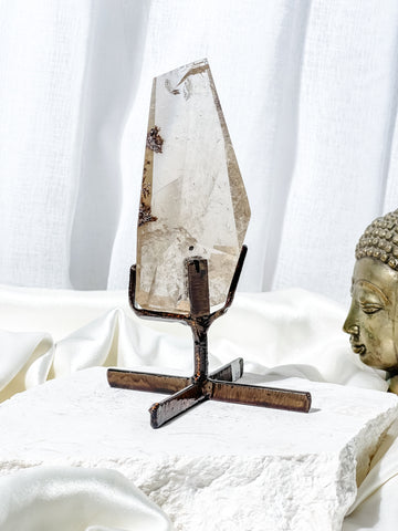 citrine on brass stand 06